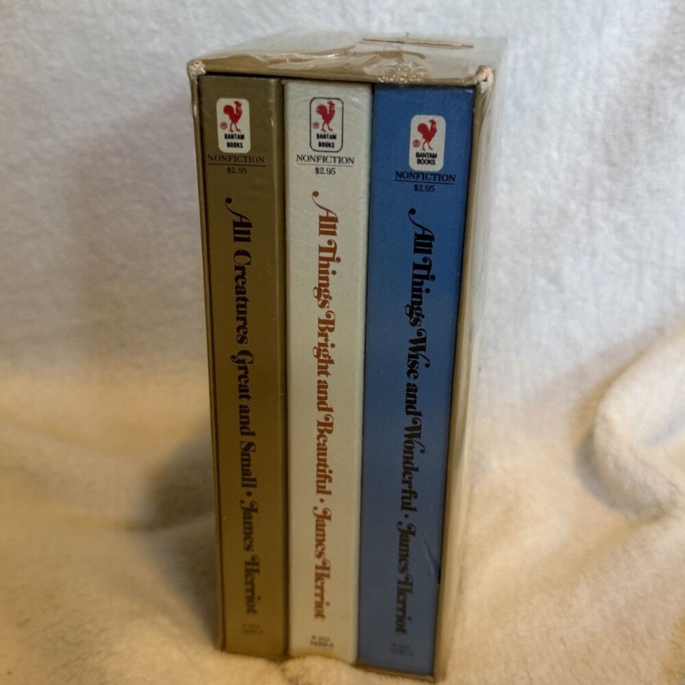 James Herriot All Three Lovable Bestsellers All Creatures New 3 Book Box Set